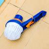 Nylon Bristle Swimming Pool Step Corner Cleaning Brush Scrubber Hot Tub Wash Tool
