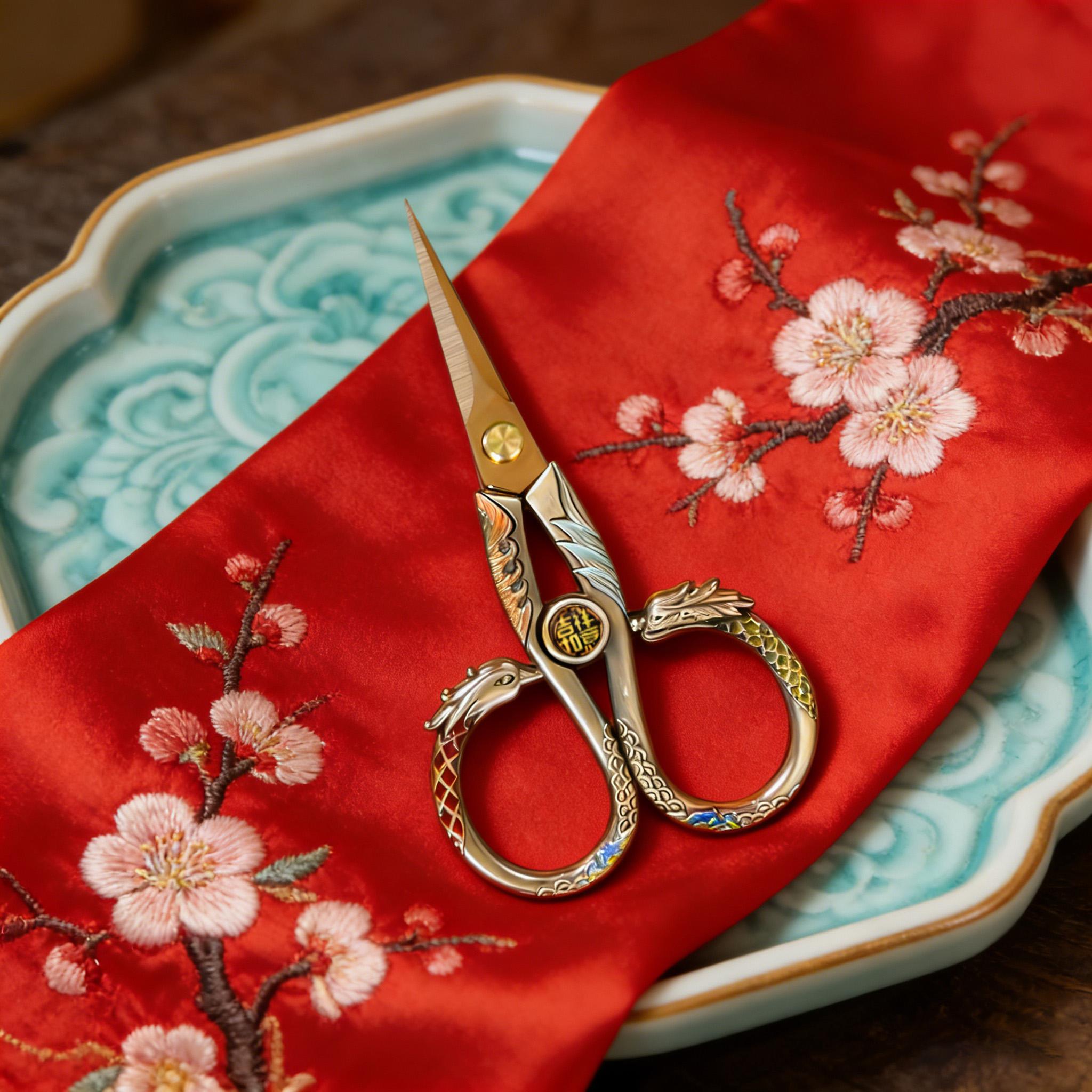 

1PC,Vintage Embroidery Scissors Thread Cutting Needlework Stitch DIY Handmade Craft Art Home Sewing Room Supplies