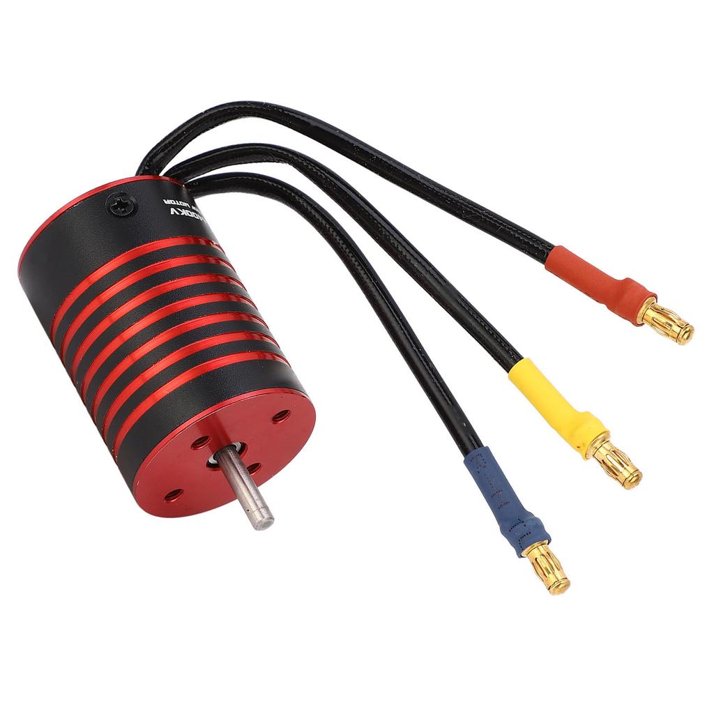 GTSKYTENRC 2838 Bezkartáčový motor 4 póly RC Bezkartáčový motor pro RC auta 114 116 Černá Červená