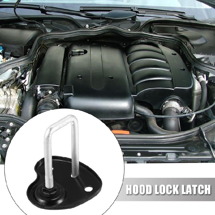 Sturdy Hood Engine Cover Secure Latches Lock For 530e 540d M550i M760i 51237347412 Models Offer Long Lasting Durability