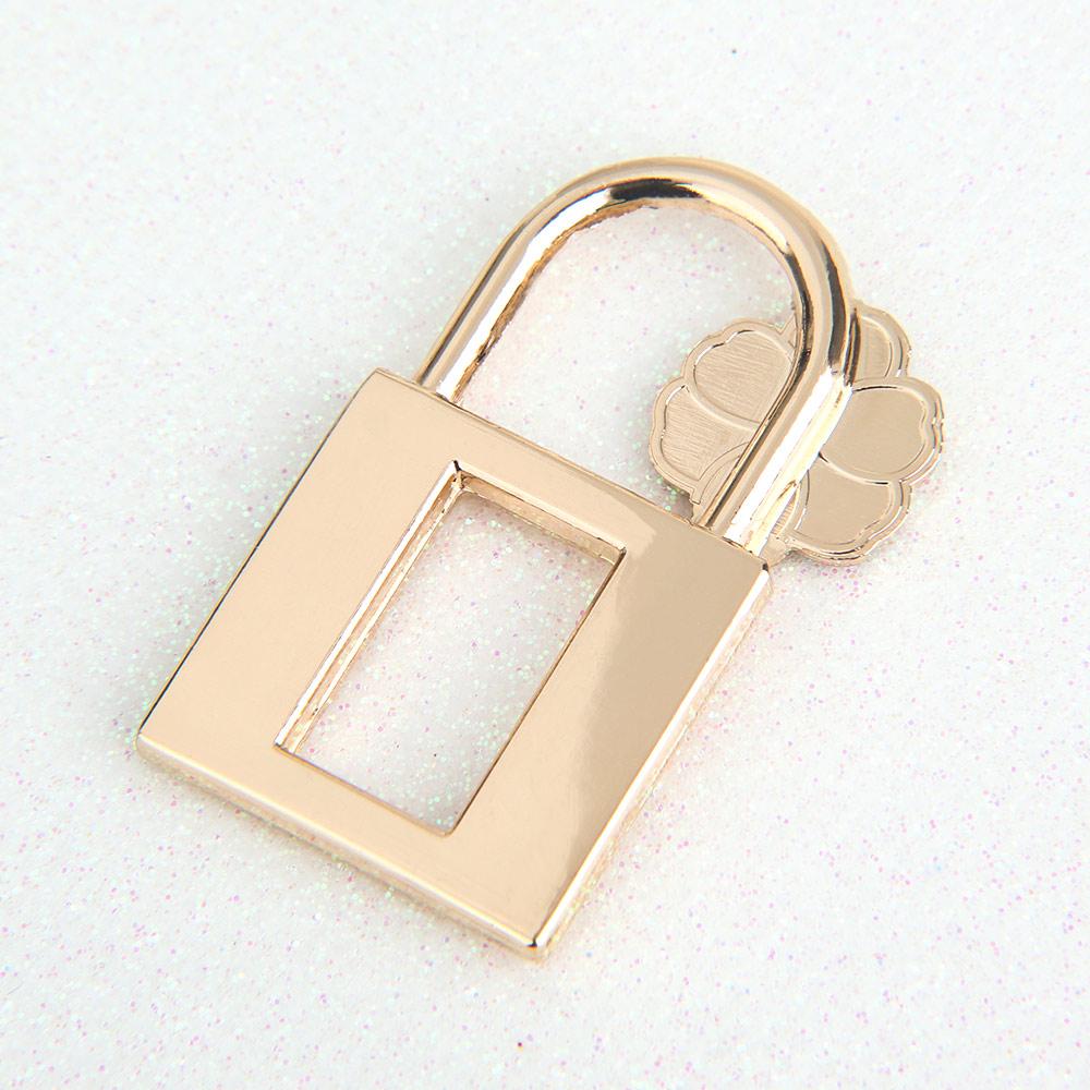 Fashion Exquisite Flower Craft Handbag Turn Lock DIY Clasp Hardware