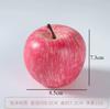 Simulierte Apfel Fälschung Roter Apfel Modell Künstliche Früchte Schmuck Opferfrüchte Skulptur Handwerk Fotografie Dekorations Requisiten