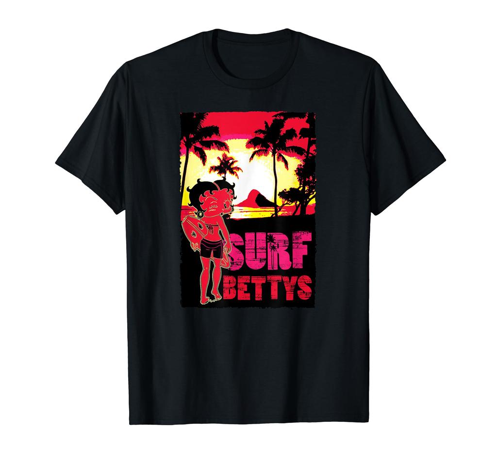 Betty Boop Surf Betty's Sunset T-shirt