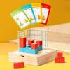 Cube Three-View Teaching Aids Orientation Observer Space Thinking Training Primary School Students Year 34 Grade Children'S Toys