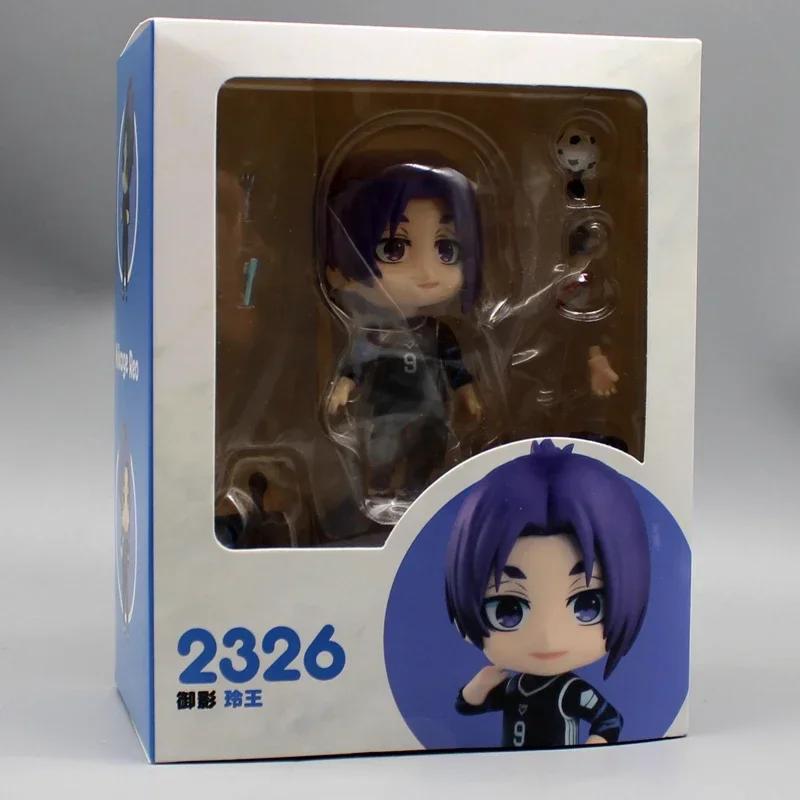9cm Anime Aixlan Blue Lock Figure Set Rin Itoshio Nendoroid #1998 Yoichi Isagi Doll Nagi Seishiro Figurine PVC Collection Toys