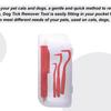 Tick Remover Tools Set for Dogs, Tweezers, Flea Remover, Comb Lice Supplies, Cat, Pet, Human Horse, 4Pcs