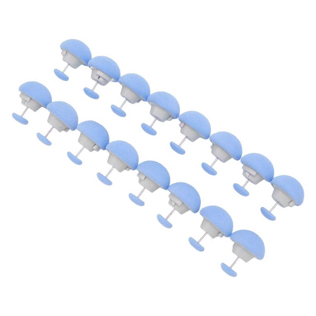 16PCS Bed Duvet Sheet Fixing Clip Mushroom Shaped Cloth Needle Plastic Quilt Fixator for Home Cushion