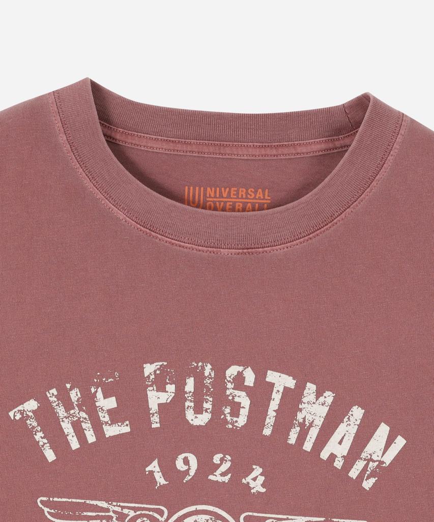 Yunibeosyeolobeolol 1924 Wings Pigment T-Shirt Burgundy