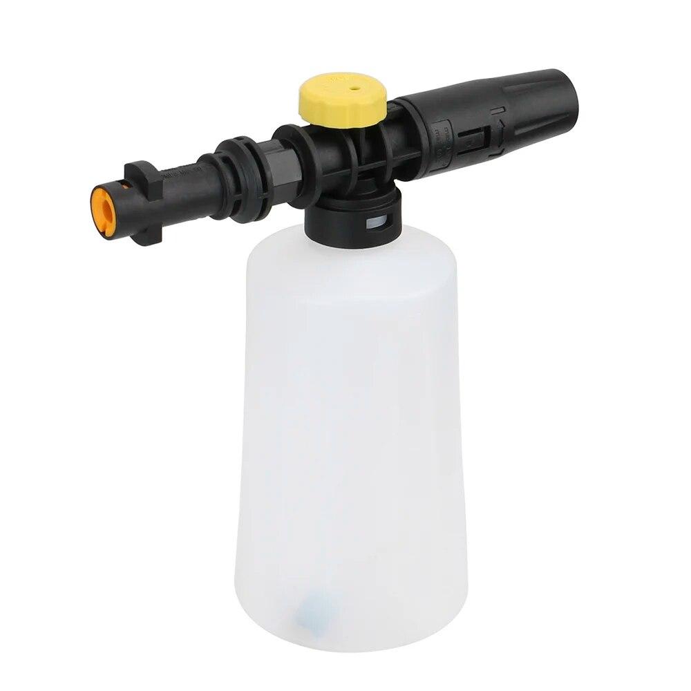 750ML Snow Foam Lance Car Soap Foam Generator High Pressure Washers For Karcher K2 K3 K4 K5 K6 K7 Adjustable Sprayer Nozzle