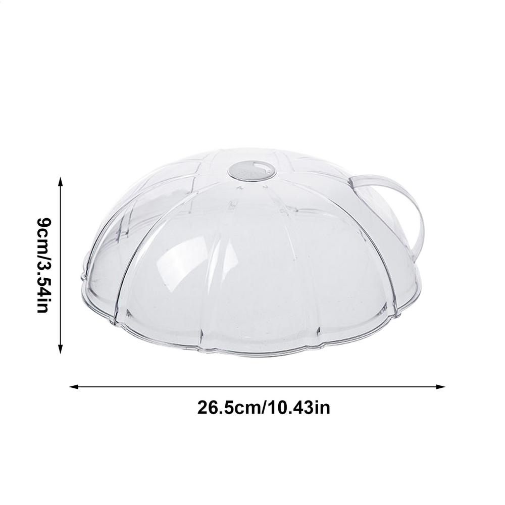 

Крышка от брызг для микроволновой печи, тарелка, прозрачная крышка с ручкой, бытовая крышка для нагрева в духовке, кухонная утварь, аксессуары