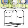 Bathroom Basin Storage Holder Household Utility Waterproof Space Saving Portable Sturdy Organizer