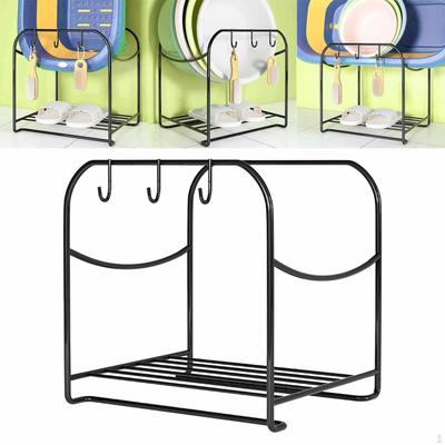 Bathroom Basin Storage Holder Household Utility Waterproof Space Saving Portable Sturdy Organizer