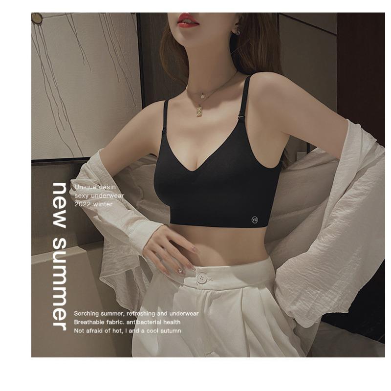 Women S U Back Bra Padded Push Up One Piece Tank Top