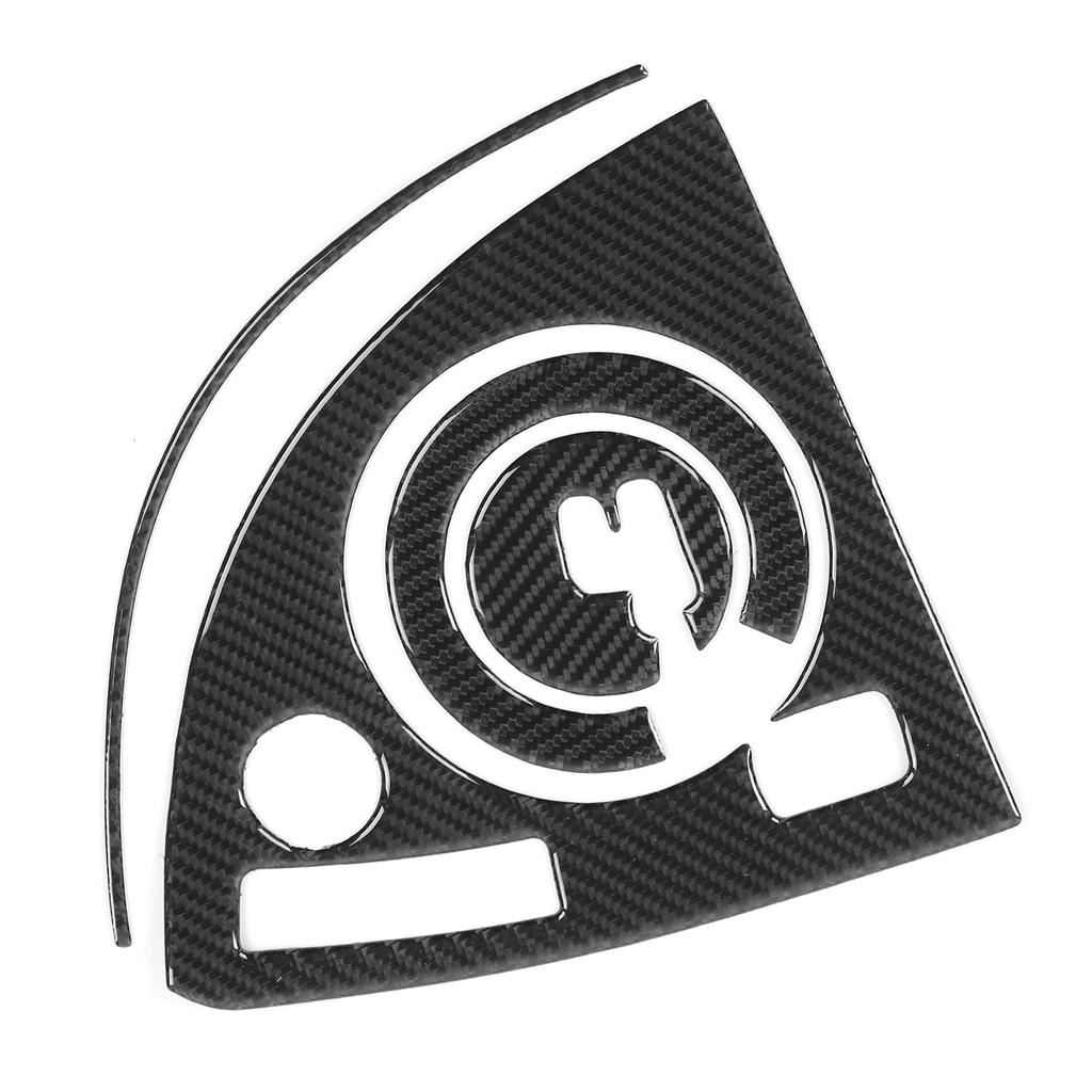 4Pcs Interior Gear Shift Panel Cover Carbon Fiber Trim Decor Fit for Prius 2012‑2015 LHD