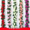 Silk Flower Vine for Air Conditioner and Heating Pipe Decoration
