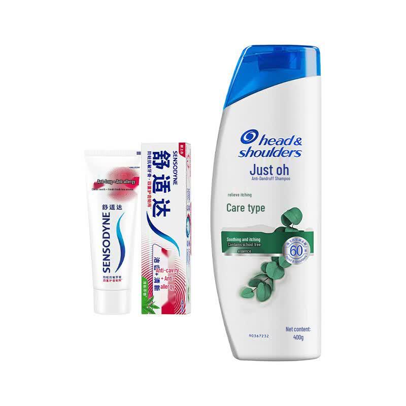 Sensodyne Anti-Cavity & Anti-Sensitivity Toothpaste Bundle