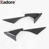 For Mazda 6 Atenza Sedan -  2024 Carbon Fiber Car Front Inner Door A Pillar Triangle Cover Trim Interior Accessories