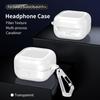 Custodia Protettiva in Fibra di Carbonio per Auricolari Samsung Galaxy Buds 4 Galaxy Buds 4 Pro Custodia Protettiva con Gancio