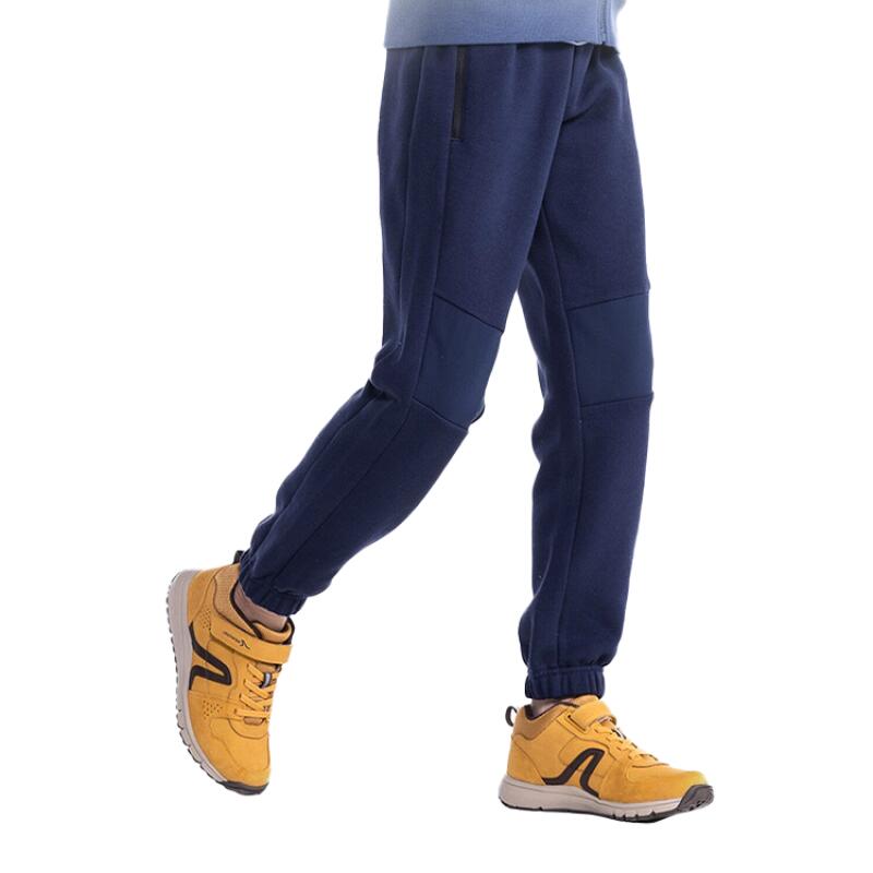 DECATHLON DOMYOS Series 900 Loose Warm and Comfortable Trousers Dark Navy / Dark Navy / Black Teen Youth