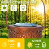Butterfly Shadow Solar Light IP65 Waterproof Butterfly Solar Outdoor Lantern Metal Butterfly LED Lantern for Patio Lawn Pathway