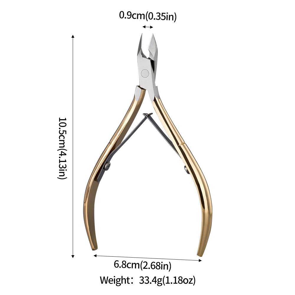 Professional Stainless Steel Nail Manicure Scissors Cuticle Cutter Nails Cuticle Nippers Dead Skin Remover Push Nail Care Tools