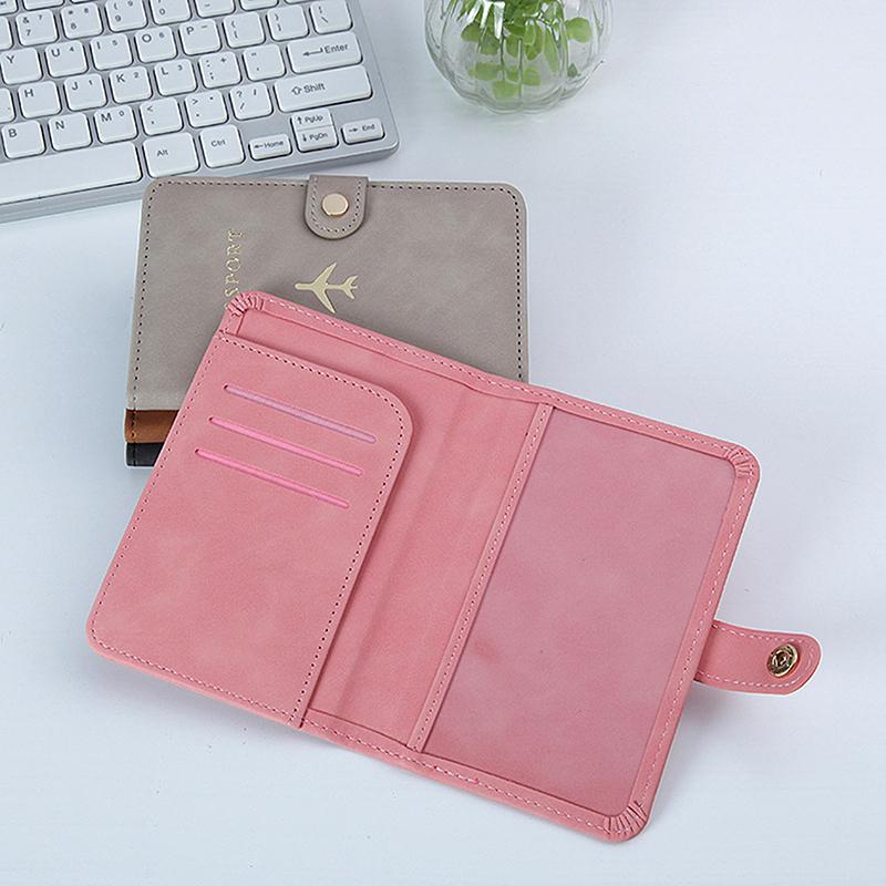 Passport Holder Cover Wallet Travel Passport Purse Card Case Travel Accessories Hand Carry Passport Business Cards Holder Wallet