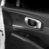5PC Car Interior Door Panel Handle Doorknob Bowl Cover Protective Trim Accessories For Kia Sorento MQ4 -2026 Left-hand Drive