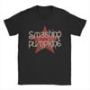 Maglietta Smashing Pumpkins Uomo 100% Maglietta Vintage Girocollo Maniche Corte Top Idea Regalo
