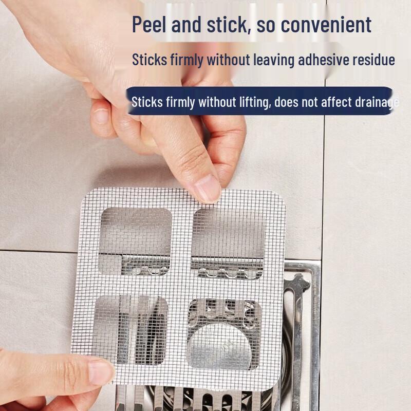 Disposable Floor Drain Hair Catcher Mesh 50pcs