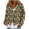 Womens Zip Up Sweaters Sweatshirts Long Sleeve Oversized Jackets Soft Casual Loose Tunic Tops