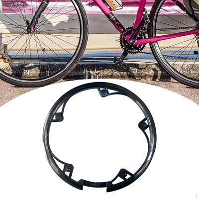 Bicycle Chain Guard Cover for Chainring and Crankset, Resin Wheel Protector MTB