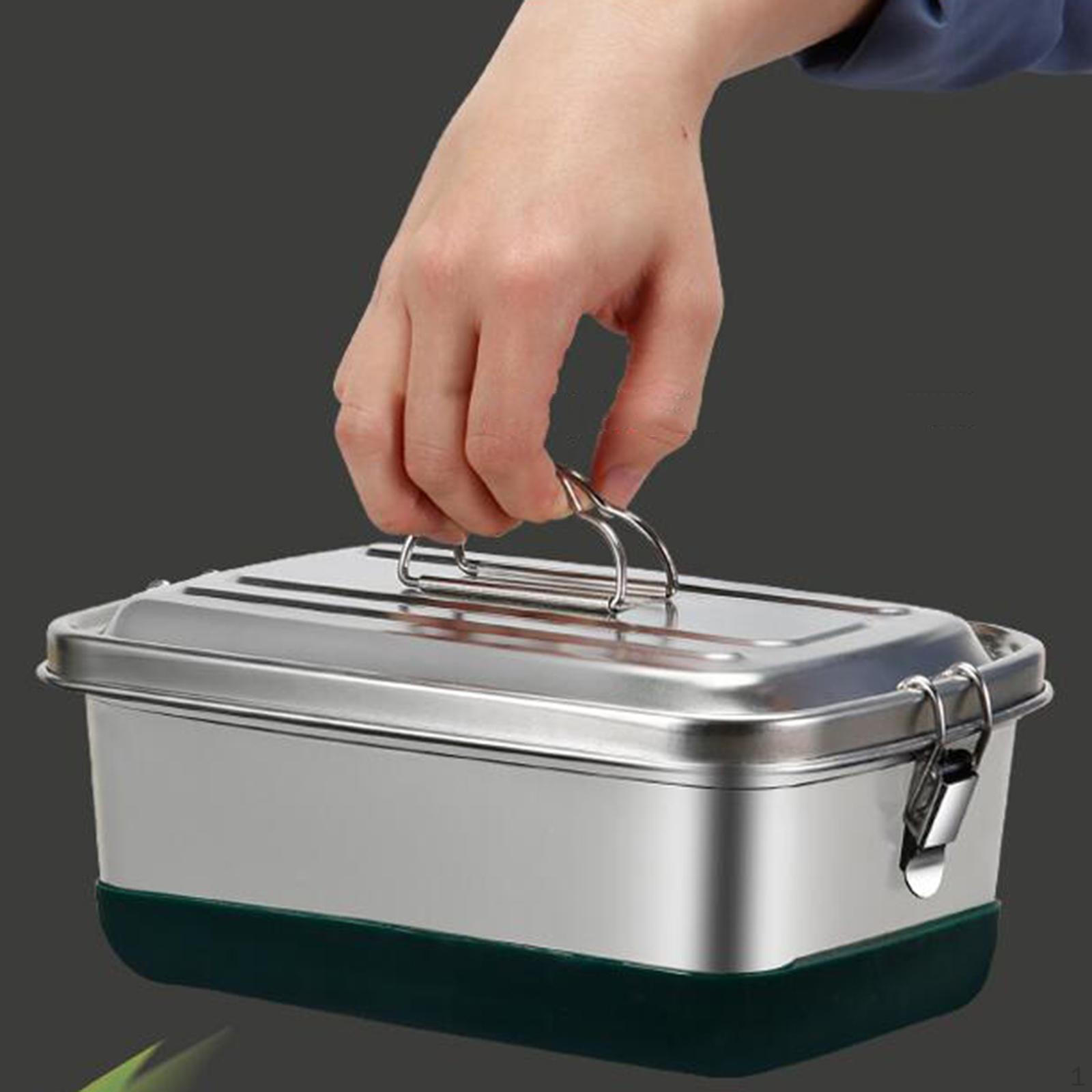 Контейнер для пищевых продуктов Bento из нержавеющей стали 304 2000ml 1898₽