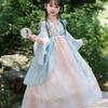 Girls' 2025 Summer Hanfu Fairy Princess Dress – Ancient-Style Ruqun Tang Suit for Little Girls