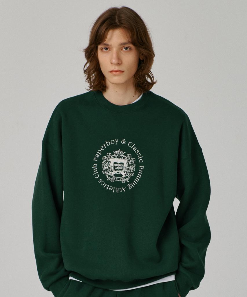 PAPERBOY County Sweatshirt-Green