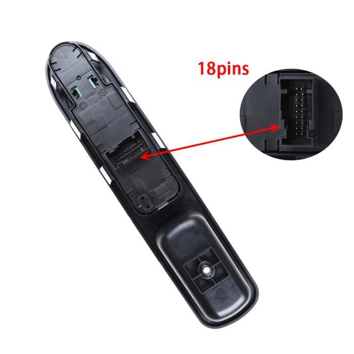 Electric Window Control Switch, Front Left Window Lifter Button for Peugeot 207 2006 2013 201