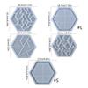 Hexagonal for Tank Figure Puzzle Mold -Building Blocks Brain Teasers Toy Mold Fun and Challenging Logical Thinking Game