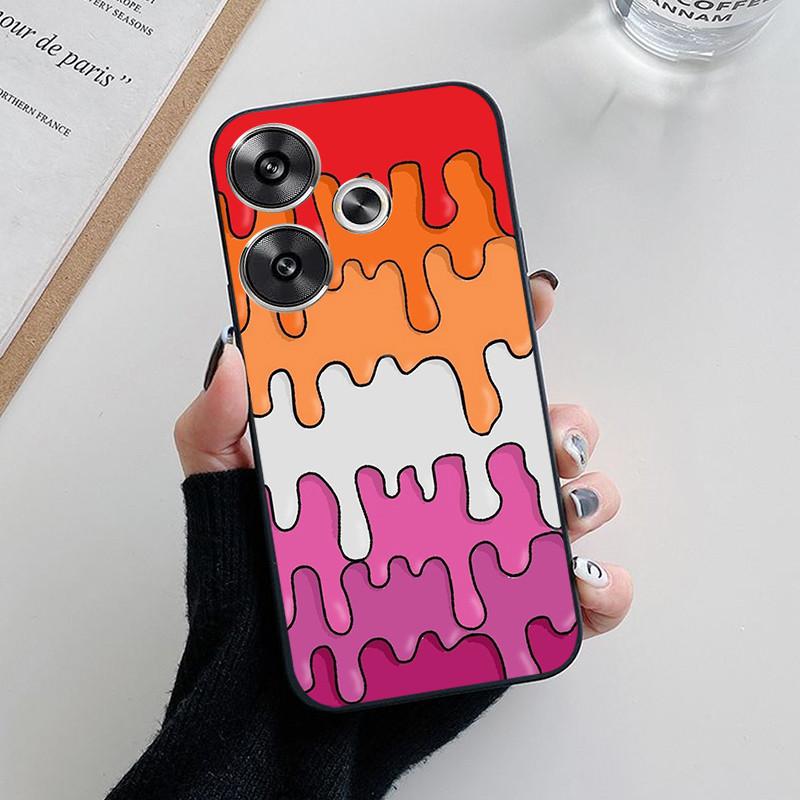 For Coque Poco M6 4G Case Soft Silicone Back Cases for Xiaomi Poco M6 4G Phone Cover PocoM6 POCO M 6 Full Protection Etui Funda