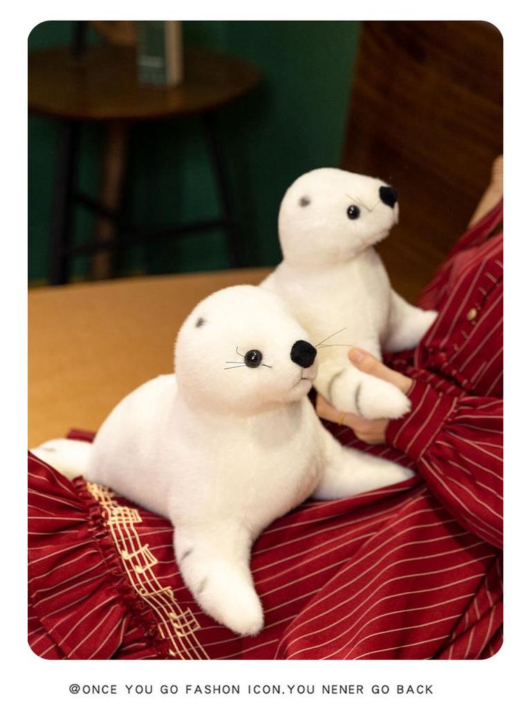 Cute Sea Lion Plush Toy - Children's Birthday Gift & Aquarium Souvenir Seal Doll