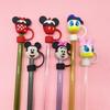 Mickey & Minnie 10mm Reusable Straw Cap Dust Plug