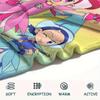 Ojamajo Doremi Flannel Blanket, High Quality Comfortable for All Seasons, Home Decor, Warmth and Comfort