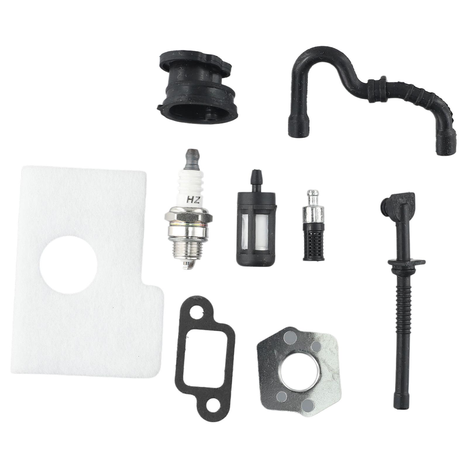 Accs Home Parts Carburetor Fuel Filter Fuel filter Garden Kit Muffler Gasket Muffler gasket Outdoor Set With Fuel Line China Mainland