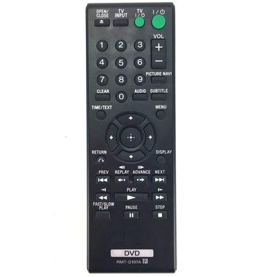 Yeni Sony DVD Oynatıcı Uzaktan Kumanda için RMT-D197A'yı değiştirin DVPSR201P DVP-SR210 DVPSR210P DVP-SR210P DVPSR405P DVP-SR510