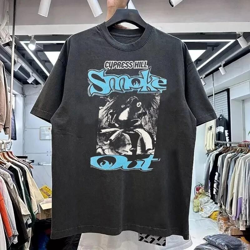 Cypress Hill Smoke Out Black Short Sleeve Reprint Classic Style T shirt S-5XL Unisex T-Shirt L