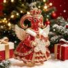 Shining Goat Hanging Ornament 2D Flat Artificial Rhinestone Animal Hanging Decoration Embossed Pattern Goat Pendant