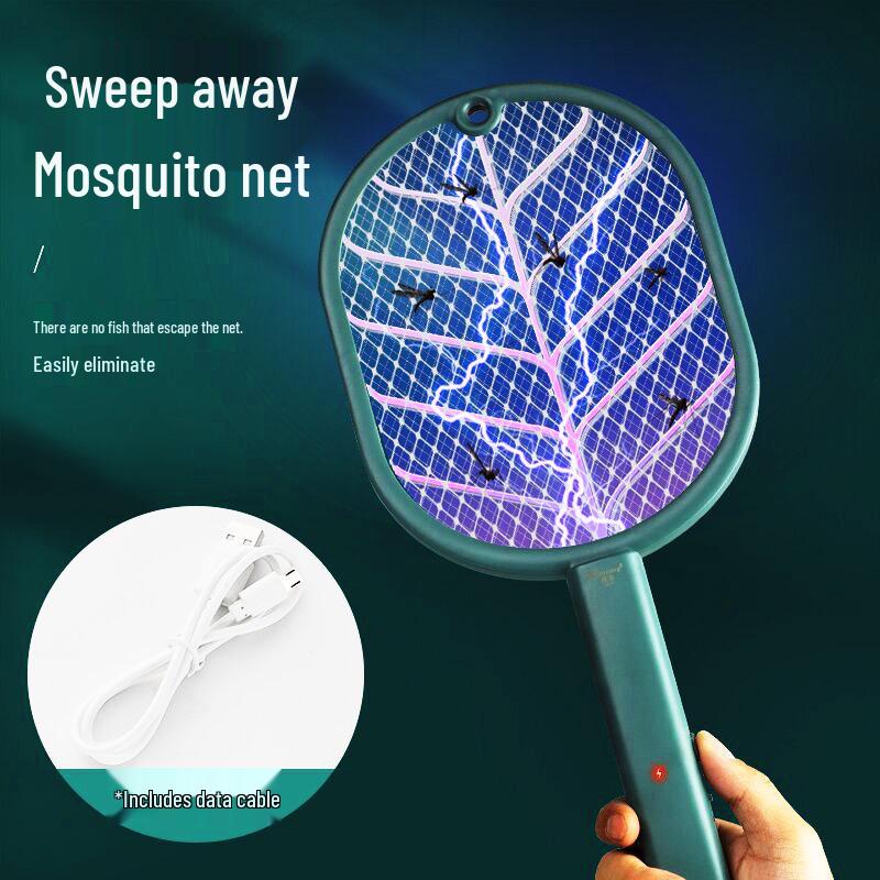 Wiederaufladbarer Elektrischer Mückenklatscher & Mückenlampe - Automatischer Mückenköder und Abwehrer für Zuhause