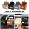 For Multifunctional Car Air Outlet Storage Box Hanging Phone Organizer Tool Auto Accessories Stinger Optima Cerato Soul