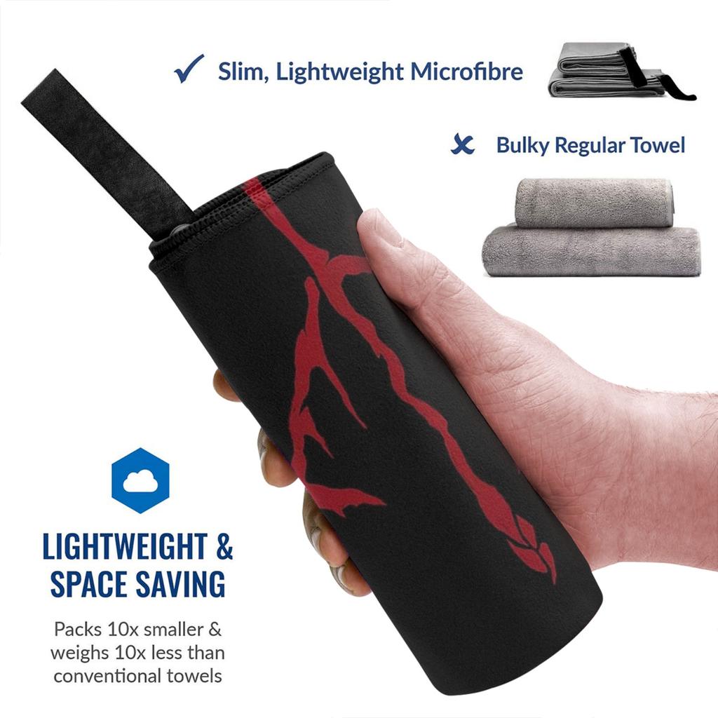 Bloodborne hunter's mark Beach Towel Soft Microfiber Quick Dry Absorbent Quick Towels For Pool
