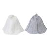 2pcs Sauna Felt Hats Water Absorption Head Protection Shower Bathing Hat for Women Men Grey White