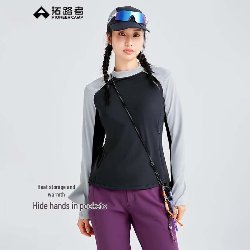 Pioneer Camp Women s Autumn Fleece Base Layer Top M