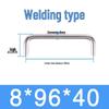 Stainless Steel U-Shaped Pull Handle for Cabinets, Wardrobes, and Electrical Boxes